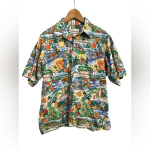 Reyn Spooner Hawaiian St. Patrick’s Day Button Down Men’s M Danny Boy Irish